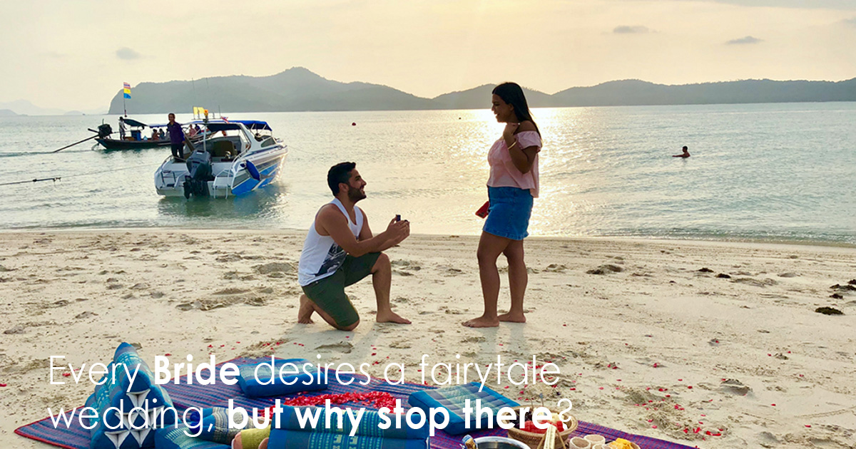 Every Bride desires a fairytale wedding, but why stop there