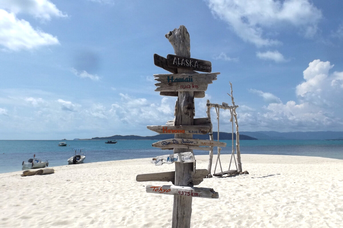 Koh Rap Island in the South of Koh Samui