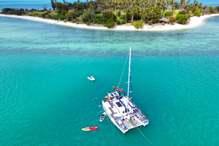 Private Charter Catamaran Exploring Koh Samui Islands