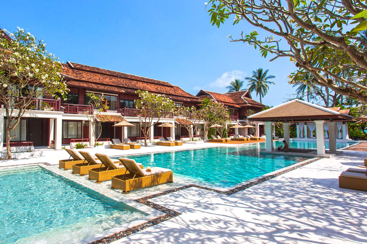 Swim-Up Hotel Pool Bars around Southern Thailand - Chaweng Regent, Samui