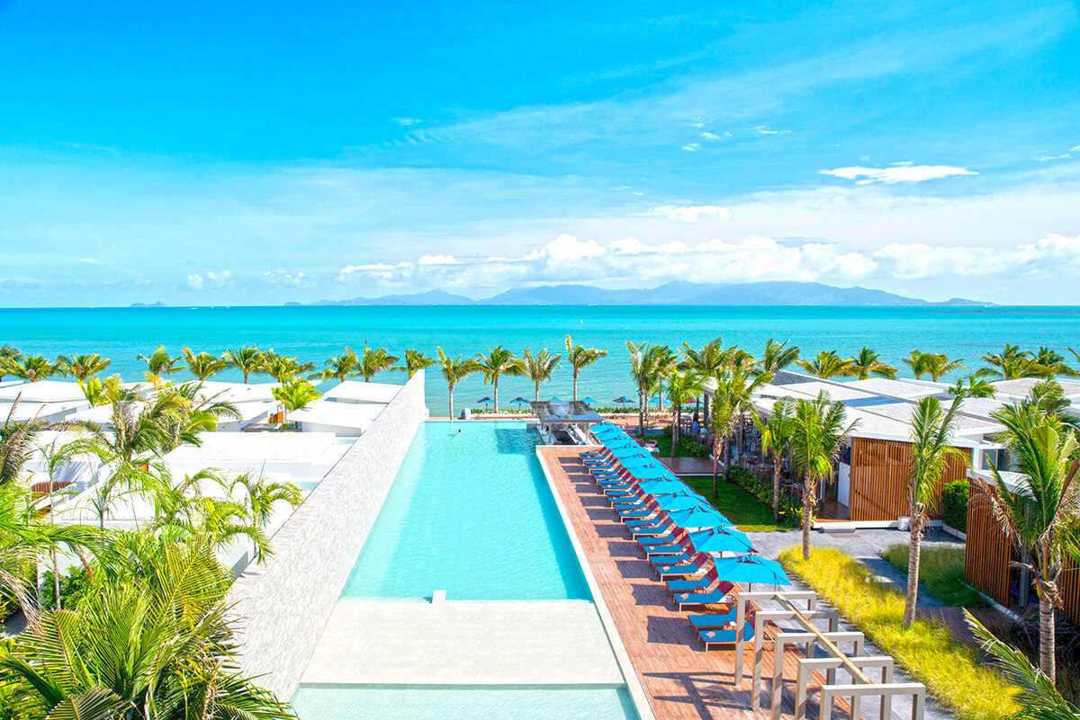 Swim-Up Hotel Pool Bars around Southern Thailand - Explorar Samui, Maenam